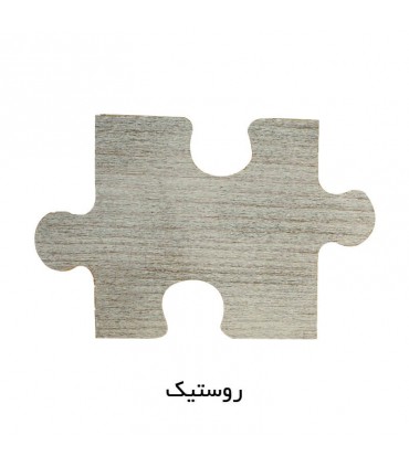 میز و صندلی ناهار خوری طرح بیضی نیمکت دار شش نفره روستیک
