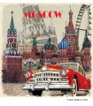 پوستر کاغذی فانتزی دیواری مدل MOSCOW