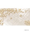 پوستر دیواری پارچه ای 3D طرح پروانه طلایی