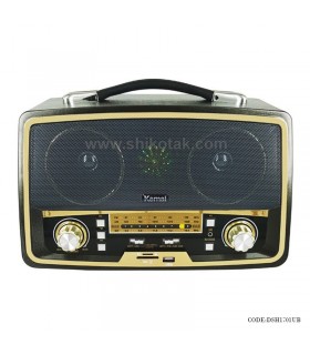 رادیو طرح قدیمی مشکی مدل شوپر