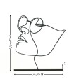 عکس مجسمه مینیمال مدل عینک کد 7059 عکس مجسمه مینیمال مدل عینک کد 7059