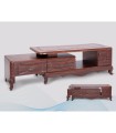 خرید میز تلویزیون چوبی دو طبقه کشودار مدل 220