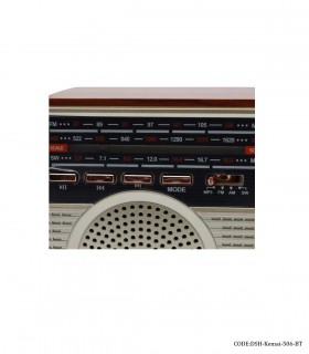 فروش اینترنتی رادیو کلاسیک فلش خور مدل KEMAI-506-BT