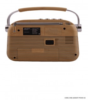 فروش انلاین رادیو کلاسیک فلش خور مدل ADZEST-P5000-02 بژ