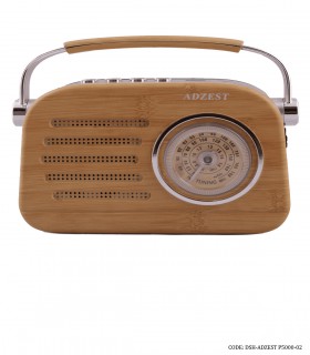 خرید رادیو کلاسیک فلش خور مدل ADZEST-P5000-02 بژ