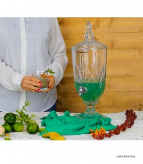 خرید انلاین کلمن پایه دار درب شیشه ای 3/5 لیتری مدل پریما