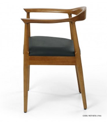 خرید اینترنتی صندلی چوبی دسته دار جهانتاب مدل ریتا