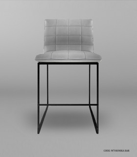 صندلی بار پایه فلزی تولیکا مدل RONIKA