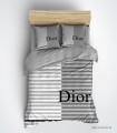 روتختی اسپرت دخترانه و پسرانه راه راه طوسی مدل Dior