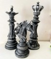 قیمت مهره شطرنج رومیزی پلی استر مجموعه سه عددی