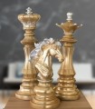 خرید آنلاین مهره شطرنج رومیزی پلی استر مجموعه سه عددی