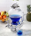 کلمن شیشه ای پایه دار 6 لیتری شیشه ای مدل گوزن