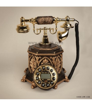 تلفن سلطنتی سری 118| تلفن طرح قدیمی