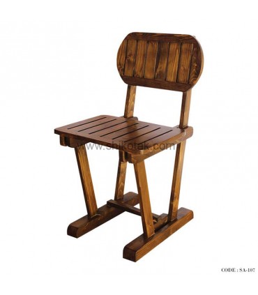 صندلی غذاخوری چوبی سری 107