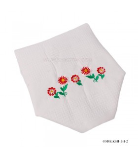 مدل دستمال نظافت طرح گل نقاشی