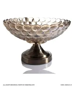 میوه-خوری-پایه-برنز-مدل-توپی