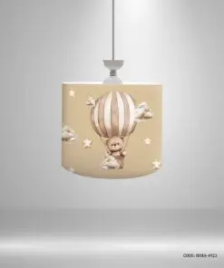 لوستر پسرانه اتاق خواب طرح خرس مهربون