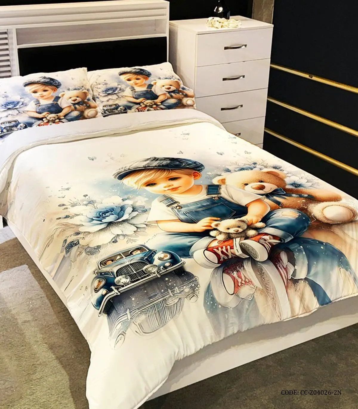 سرویس روتختی پسرانه کودک مدل روبرتو