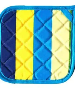 سرویس آشپزخانه پارچه ای عروس طرح رابید آبی