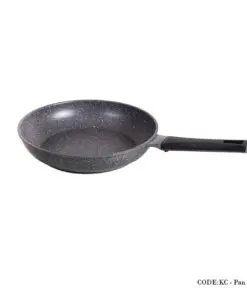 ماهیتابه گرانیتی تک دسته سایز 28 مدل سیلوردورو خاکستری