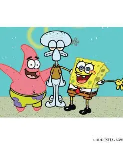 پوستر کاغذی کودکانه مدل Sponge Bob