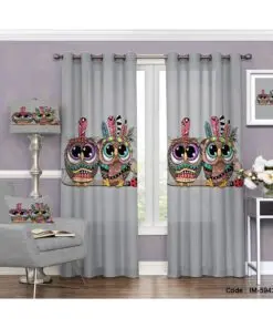 پرده اتاق کودک طرح جغد