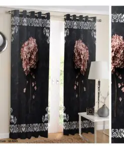 پرده سه بعدی خواب و نشیمن طرح گلبرگ