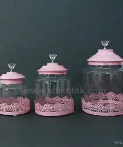 کندی باکس طرح الماس صورتی