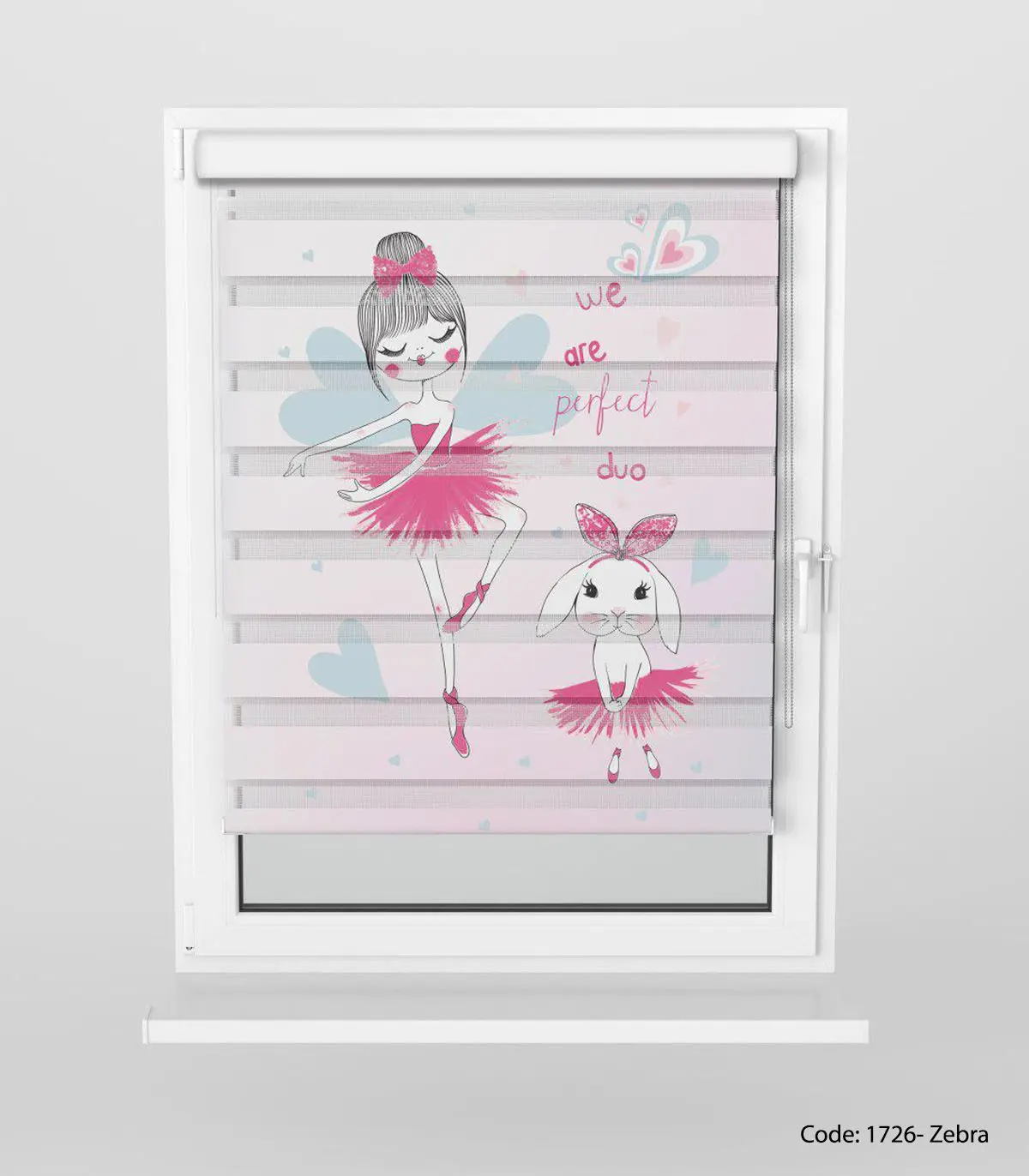 پرده زبرا اتاق کودک مدل RABBIT