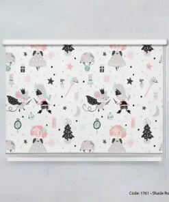 پرده شیدرول اتاق کودکددختر مدل DOLLS