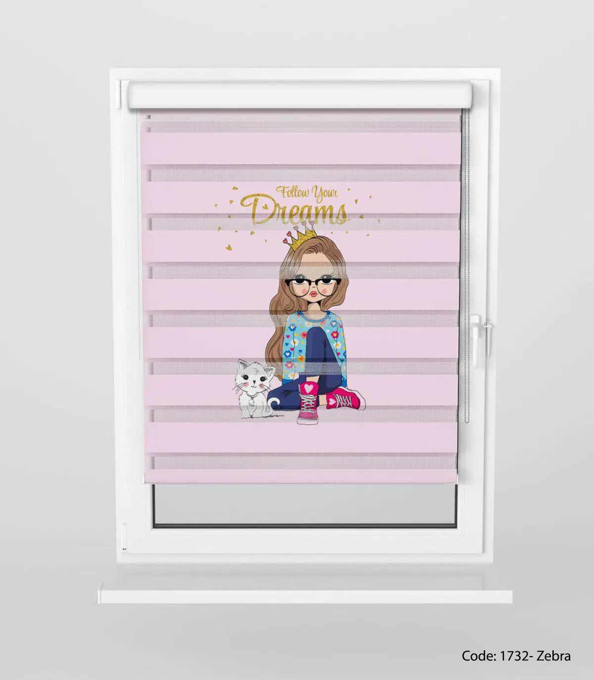 پرده زبرا اتاق کودک مدل DREAMS