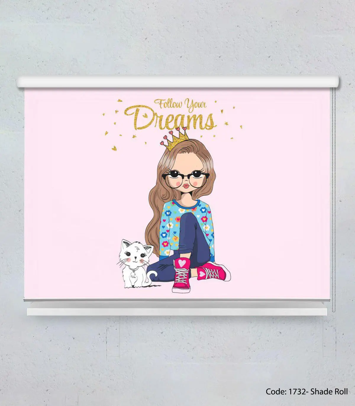 پرده شیدرول اتاق کودک مدل DREAMS