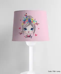 آباژور رومیزی مناسب سیسمونی مدل LOVELY GIRL