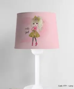 آباژور رومیزی دخترانه مدل CUTE GIRL