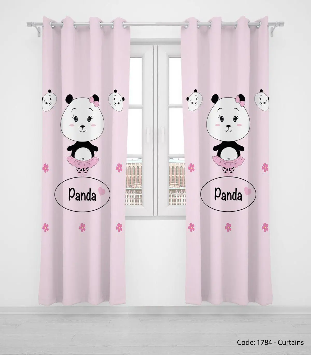 پرده پانچی مخصوص اتاق سیسمونی مدل PANDA