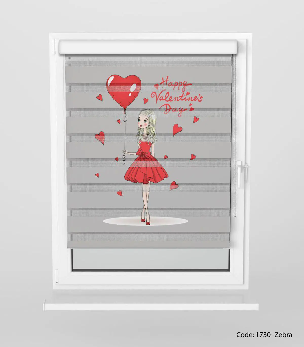 پرده زبرا اتاق نوجوان مدل VALENTINE