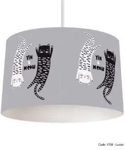 لوستر سقفی دخترانه و پسرانه مدل YIN AND MEOW