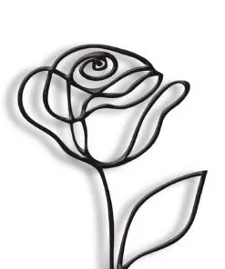 مجسمه مینیمال مدل رز کد 7006