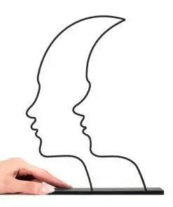 مجسمه مینیمال مهتاب مدل کد 7036