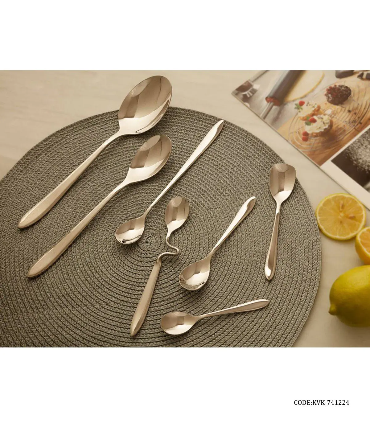 سرویس قاشق و چنگال 138 پارچه ویراکیش مدل 741224
