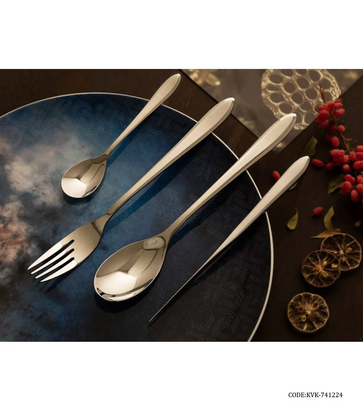 سرویس قاشق و چنگال 138 پارچه ویراکیش مدل 741224
