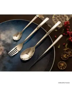 سرویس قاشق و چنگال کامل 138 پارچه مدل 741424