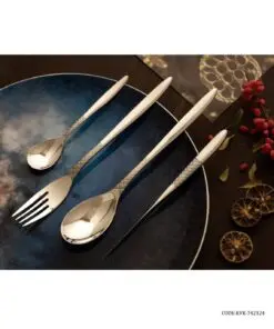 سرویس قاشق چنگال استیل 138 پارچه مدل 742324