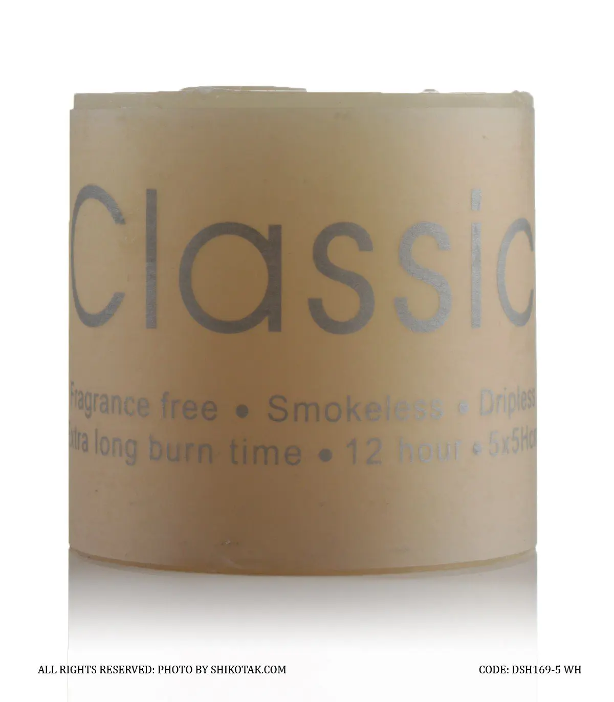 شمع عطری استوانه ای سایز کوچک