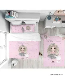 سرویس روتختی دخترانه طرح PINK PRINCESS