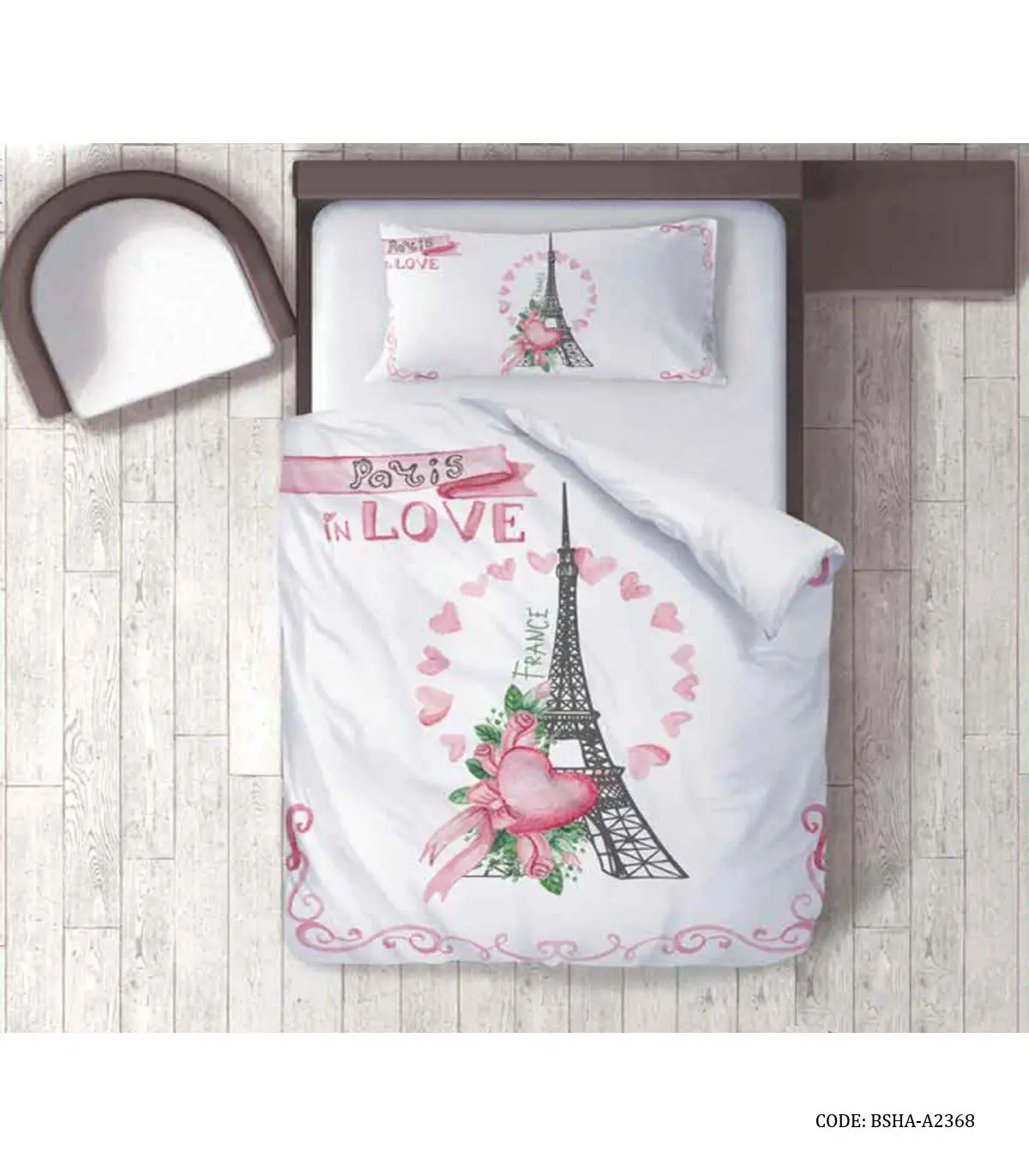سرویس روتختی کودک دخترانه Love Paris