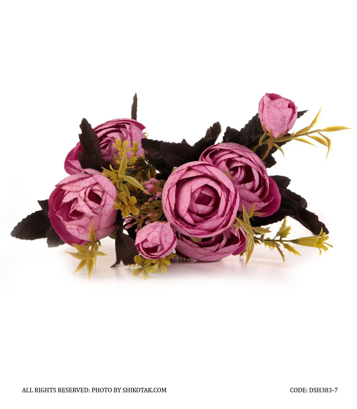 دسته گل مصنوعی پائونیا مدل 383-7