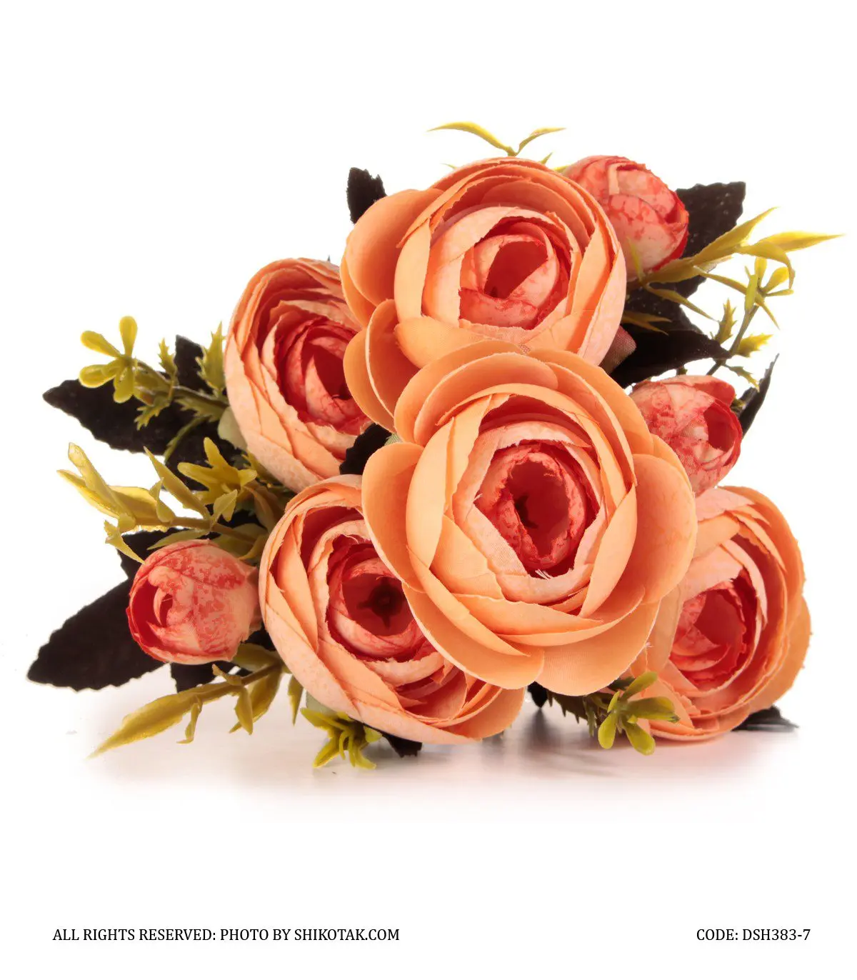 دسته گل مصنوعی پائونیا مدل 383-7