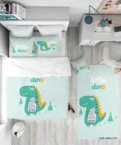 روتختی کودک پسرانه 4 تکه طرح دایناسور مدل Little Dino