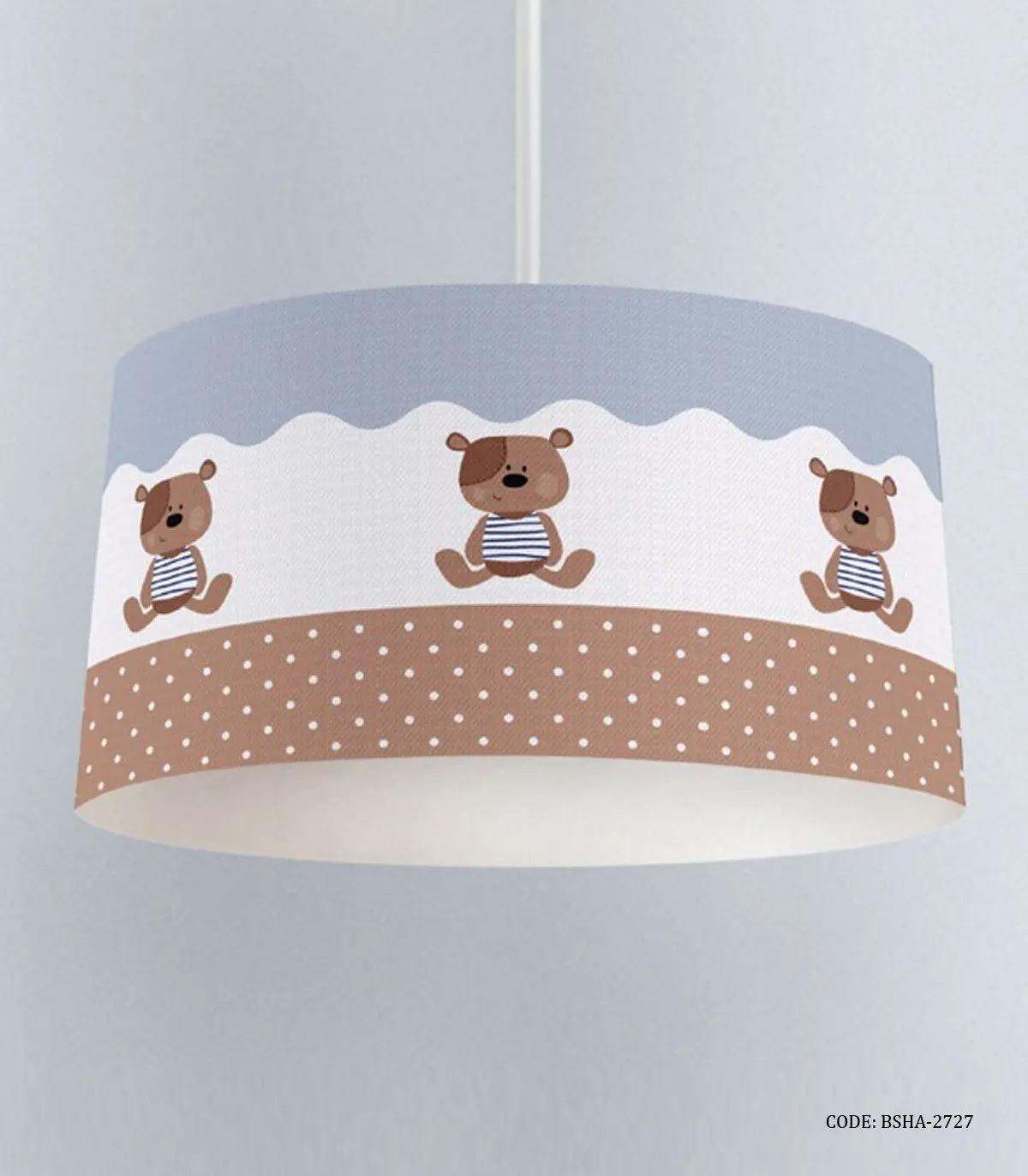 لوستر اتاق کودک پسر طرح خرس مدل Little Bear